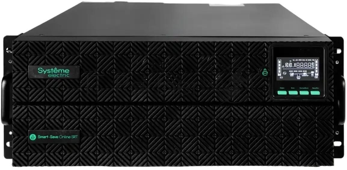 Источник бесперебойного питания Systeme Electric Smart-Save Online SRTSE 2 SRTSE8KRTXLIG2 / 8000 ВА / 8000 Вт / 5 x IEC 320 C13, 3 x IEC 320 С19