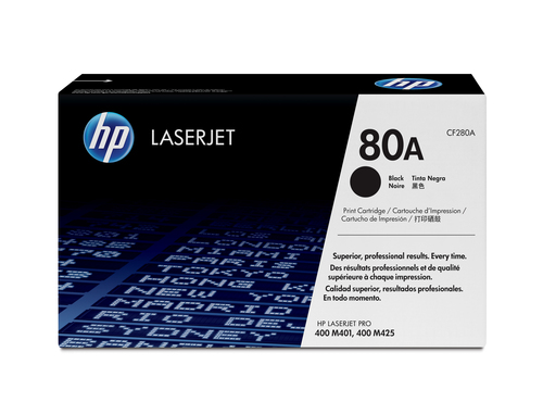 (Спец.цена) Оригинальный картридж HP CF280A (80A) для принтера HP LaserJet Pro 400 M401a/ M401d/ M401n/ M401dn/ M401dne/ M401dw/ 400 MFP M425dn/ M425dw/ CM3525/ CM3530 black, 2700 страниц