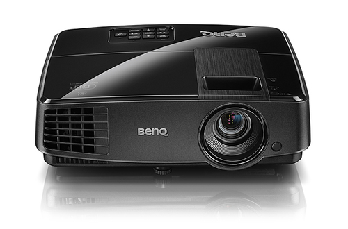 BenQ Projector MS504 (DLP, 3000 люмен, 13000:1, 800x600, D-Sub, RCA, S-Video,  USB, ПДУ, 2D/3D)