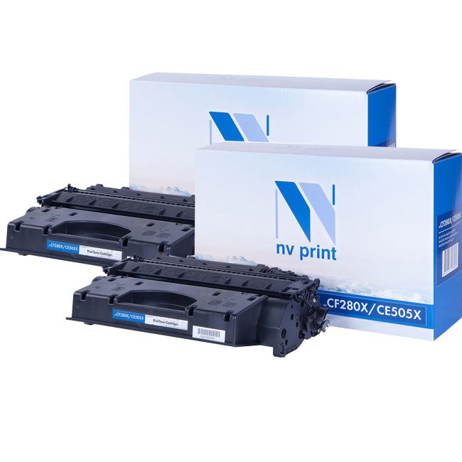 Картридж NV-Print аналог CF280X/CE505X-SET2  для HP LJ  Pro  M401/M425/P2055