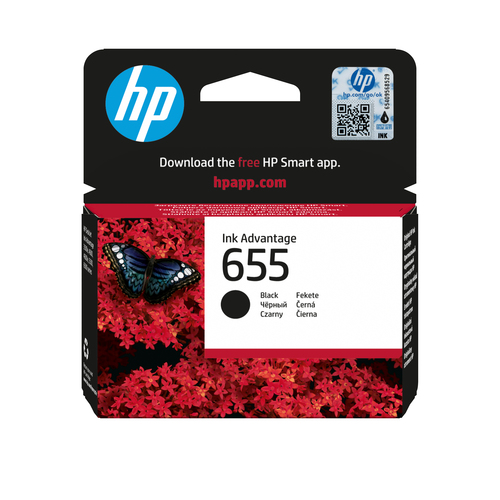 CZ109AE#BHK - Cartridge HP Europe/CZ109AE/Desk jet/№655/black