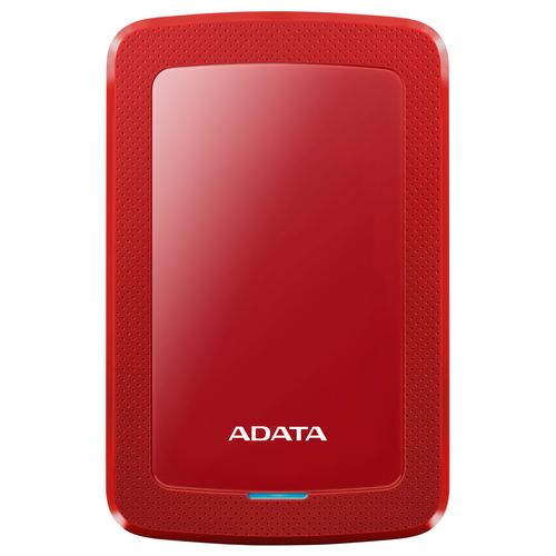Внешний диск HDD ADATA - HV300, 2 ТБ, 2.5", USB Type A, Питание по USB, красный, AHV300-2TU31-CRD