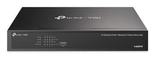 TP-Link VIGI NVR1008H-8P 8-канальный сетевой видеорегистратор с поддержкой PoE+