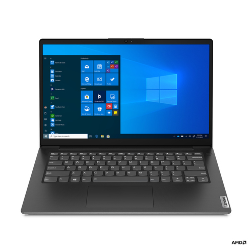 Ноутбук Lenovo V14 Gen2 ALC 14.0" FHD, AMD RYZEN5 5500U, 8Gb, 256Gb SSD, noDVD, NoOS, black (82KC003NRU)