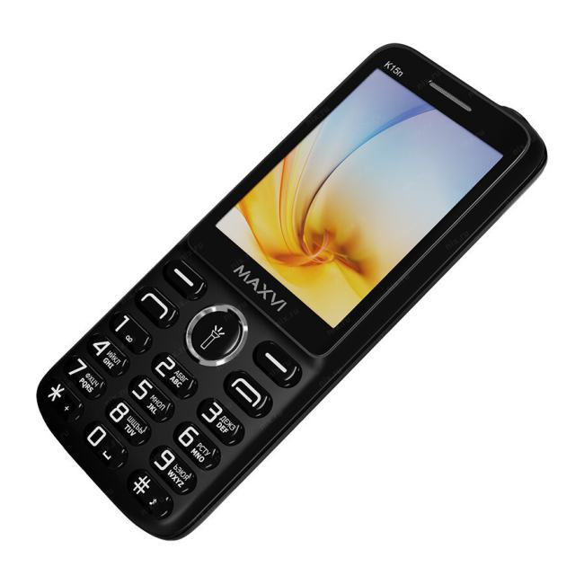 Мобильный телефон Maxvi K15n, 2.8", Bluetooth, камера, 2 SIM, синий