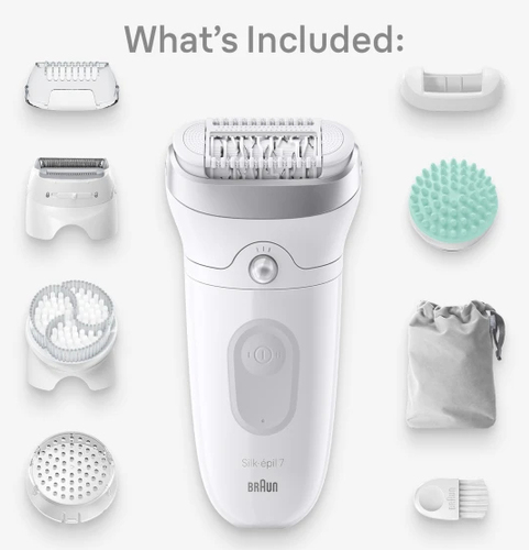 Эпилятор BRAUN SE7-081 белый