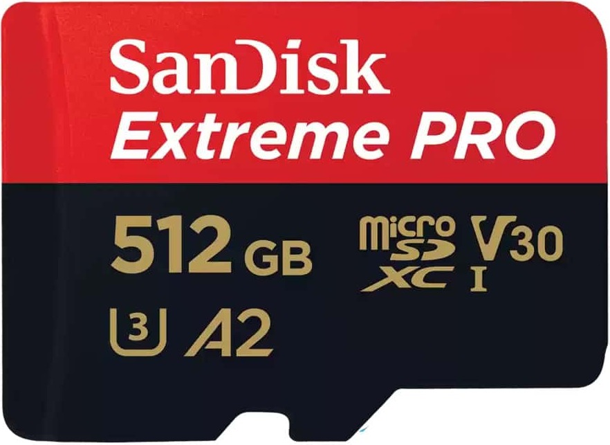 Карта памяти SanDisk Extreme Pro microSDXC™ Uhs-I - 512 ГБ