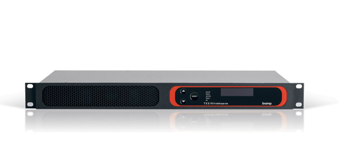 Аудиопроцессор BIAMP [TesiraFORTE DAN VT4] (DSP): 4х4 (32 x 32 Dante); 4 вх. c AEC. 4 вых., 8 CH по USB, 2-канальный VoIP-интерфейс SIP (RJ-45) + телефонный интерфейс FXO (RJ-11), OLED-дисплей, Ethernet, RS-232. ПО Tesira. Logic I/O. 1U.