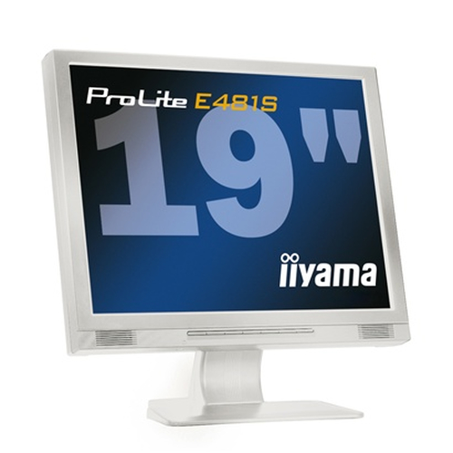 19"    ЖК монитор IIYAMA E481S-W (LCD, 1280x1024,  D-Sub,  DVI)