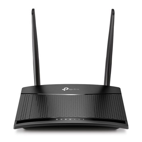 Беспроводной маршрутизатор TP-Link - TL-MR100, 2.4 ГГц, 300Мб/с, IEEE 802.11 b/g/n, 1x RJ-45, 10/100 Мб/с, WWAN 150Мб/с, 2 antennas, 4G (SIM-slot), Чёрный, TL-MR100