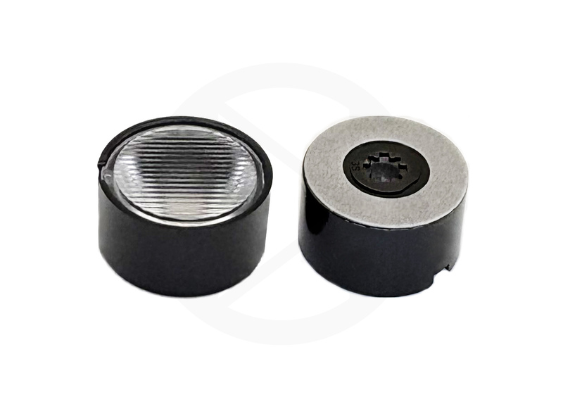 Линза единичная KingBrite KB-H20-3060-XP-NHB, 1LED, 30x60°, 21.5x11.6мм