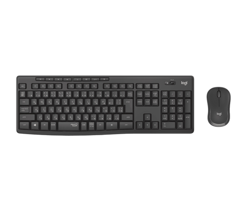 920-007721 - Клавиатура + мышь Logitech Wireless Combo MK275, Black Blue, USB [920-007721]