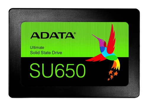 Твердотельный накопитель SSD ADATA SU650 ASU650SS-960GT-R 960GB 2.5" Client SATA 6Gb/s, 520/450, IOPS 40/75K, MTBF 2M, 3D NAND, DRAM less, 560TBW, 0,53DWPD, RTL (461186)