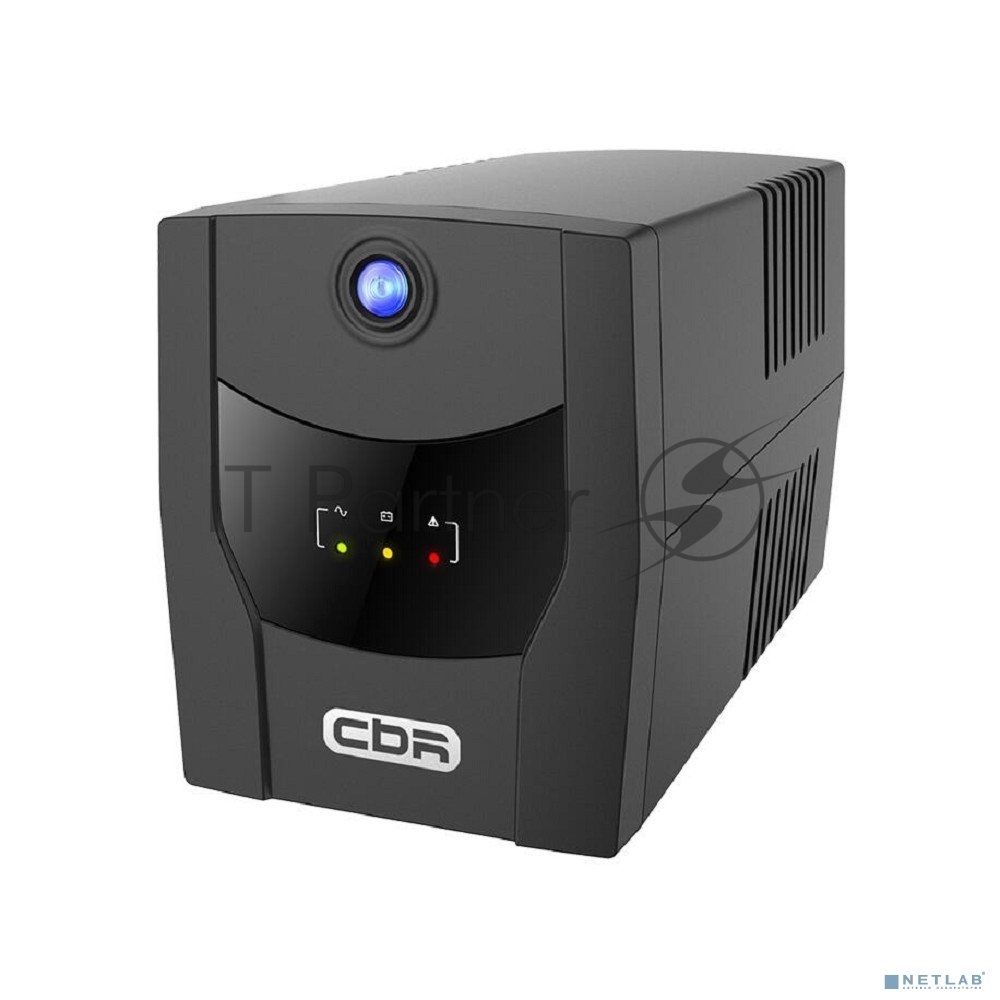 Источник бесперебойного питания CBR QTM-1500T-6I-LCUC / 1500ВА / 900Вт / 6 x IEC 320 C13 (компьютерный)