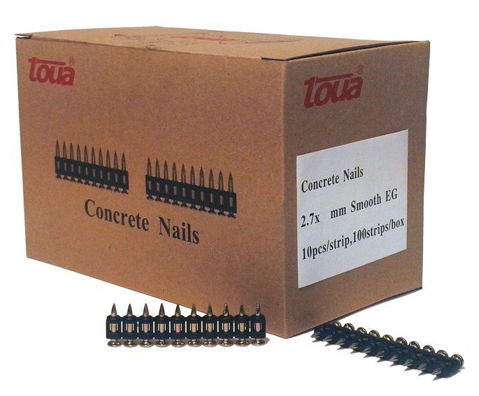 Гвозди Toua 2717smoothEG, 2.7×17 мм, 1000 шт
