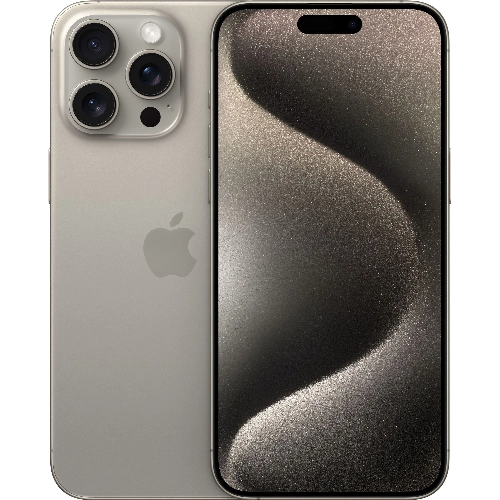 Apple iPhone 15 Pro Max 512GB Natural Titanium — Dual nano SIM