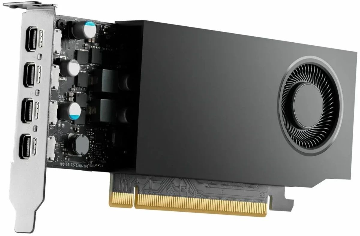 Видеокарта PCIE RTX A400 4GB  GDDR6  BOX  900-5G172-2560-000 NVIDIA