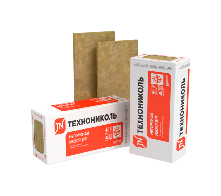 Базальтовый утеплитель ТехноНИКОЛЬ Техновент Оптима 1200х600х160 мм 2 шт (1,44 м2, 0,2304 м3) в упаковке