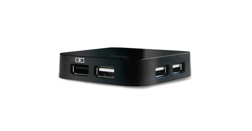 D-Link DUB-H4/E1A Компактный концентратор с 4 портами USB 2.0
