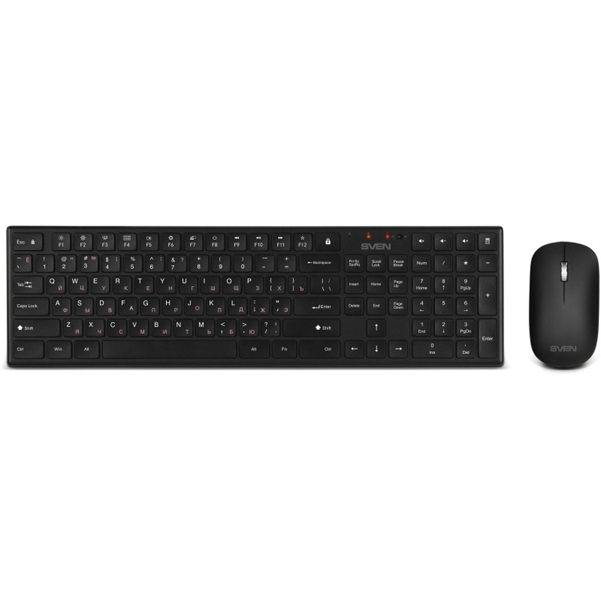 Набор клавиатура+мышь SVEN KB-C2550W, черный (SV-021672)