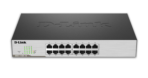 D-Link <DGS-1100-16 /B2A> Управляемый коммутатор  (16UTP  1000Mbps)