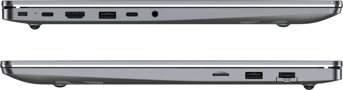 Tecno MegaBook K16SFA AMD Ryzen 7 7735HS/16Gb /SSD1Tb/UMA/16"/IPS/WUXGA/1920x1200/60Hz/Win11/RJ-45/Grey/1.76kg