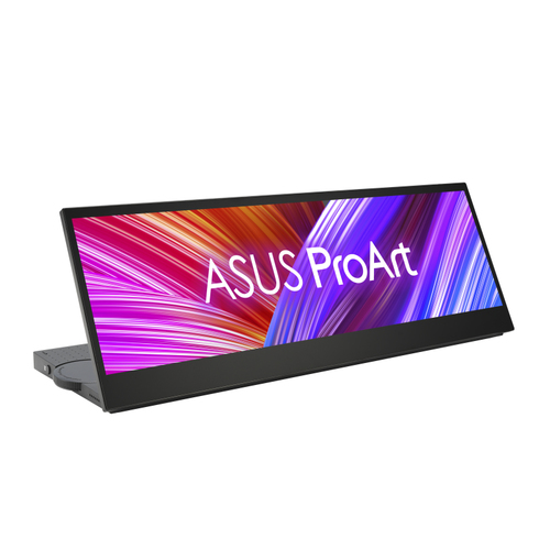 Монитор Asus - PA147CDV, 14", 32:9, IPS, 5 мс, 400cd/m², 1200:1, 1920x550, 60 Гц, 1x HDMI, Pivot, speakers, TouchScreen, цвет чёрный, 90LM0720-B01170
