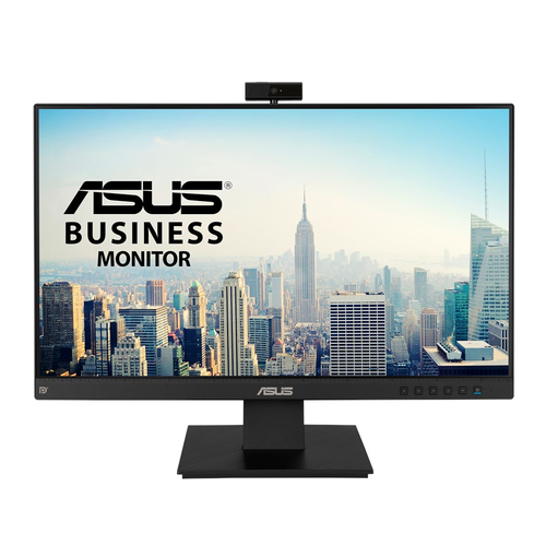 Монитор Asus - BE24EQK, 23.8", 16:9, IPS, 5 мс, 300cd/m², 1000:1, 1920x1080 (Full HD), 76 Гц, VGA, 1x HDMI, speakers, web-cam, цвет чёрный, 90LM05M1-B08370