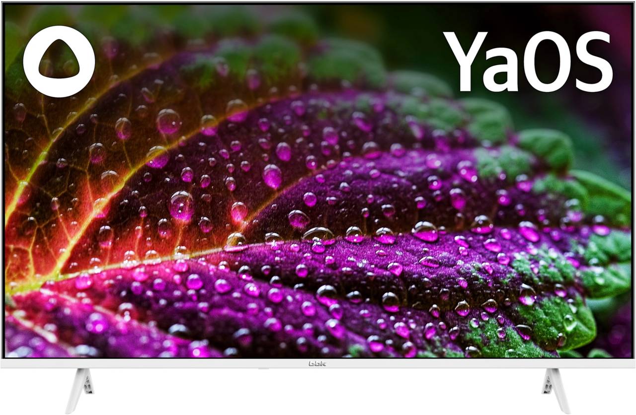 Телевизор LED BBK 43" 43LEX-7247/FTS2C (W) Яндекс.ТВ белый FULL HD 60Hz DVB-T2 DVB-C DVB-S2 USB WiFi Smart TV (RUS)