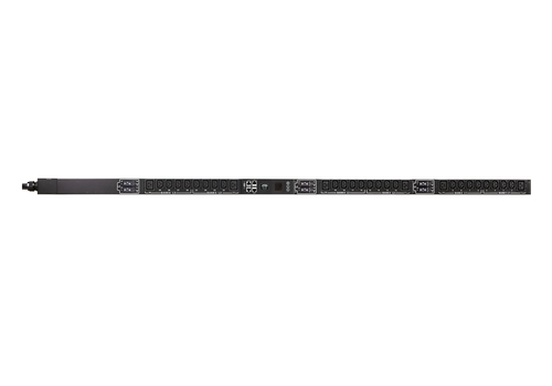 Блок распределения питания ATEN Rack PDU, Metered, Zero U, 3PH x 32A, 22kW, 400V, Output: (24) C13 & (6) C19, Input: IEC 60309 32A 3P+N+E , Power cord 3,0 m