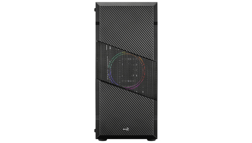Корпус Aerocool Menace Saturn FRGB-G-BK-v1 черный ATX 7x120mm 2x140mm 2xUSB3.0 audio bott PSU [MENACE FRGB-G-BK-V1]