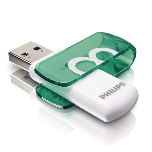 Флеш накопитель 8Gb USB 3.0 PHILIPS Vivid Edition 3.0, белый (FM08FD00B/97)