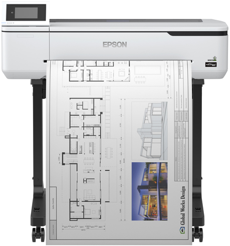 Плоттер струйный Epson SureColor SC-T3100 (C11CF11302A0), A1, цветной, 24" (610 мм), печ. A1 за 34 сек., 2400x1200 dpi, Wi-Fi, Ethernet, USB