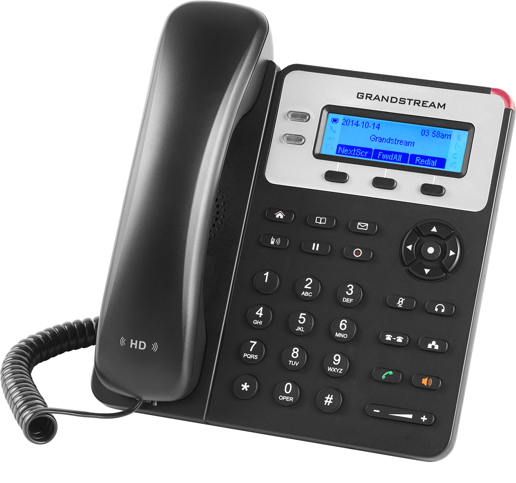 SIP-телефон Grandstream Networks GXP1620, 2 SIP-аккаунта, 2 линии, подсветка