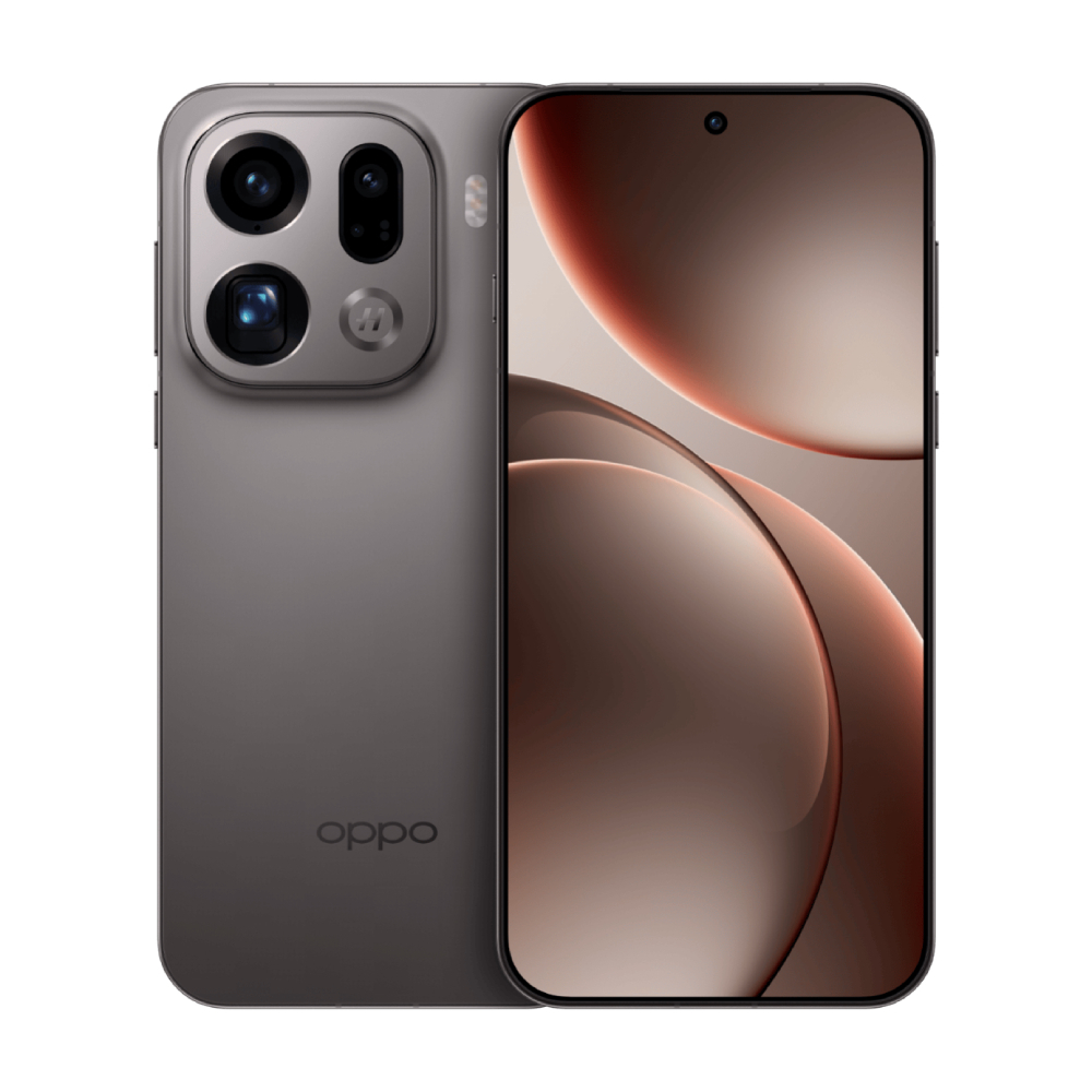 Смартфон Oppo Find X9 Pro, 16/1024 ГБ, Titanium Charcoal, Серый