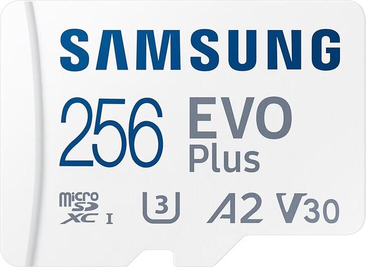 Карта памяти Samsung microSD Evo Plus 256 ГБ