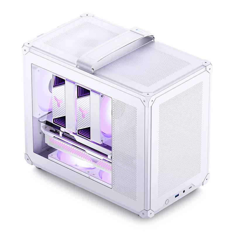 JONSBO C6 MAX White, mini-ITX, mATX, белый