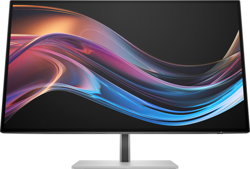 Монитор 27" HP Series 7 Pro 727pk IPS 3840x2160, 60 Гц, 5 мс, 16:9, 400 кд/м², HDMI 2.0, DP, USB-C (15 Вт), USB Hub (5x USB 3.2), HDR10, черный и серебристый