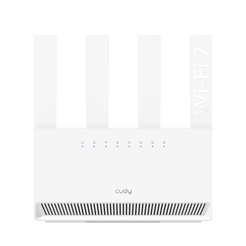 Беспроводной маршрутизатор Cudy WR3600E, BE3600 Gigabit Dual Band Wi-Fi 7 Mesh Router, Chipset Broadcom, 802.11be/ax/ac/a/b/g/n, 2882Mbps at 5GHz + 688Mbps at 2.4GHz, 4 x 10/100/1000Mbps Ports, 4 x 5dBi fixed antennas, WiFi router/AP/ Repeater/WISP Mode, PPTP/L2TP/OpenVPN/WireGuard, MLO, MU-MIMO, Guest network, WPS, DDNS, IPv6, IPTV, WOL, WPA3, TR069/TR098/TR111/TR181, Cudy APP