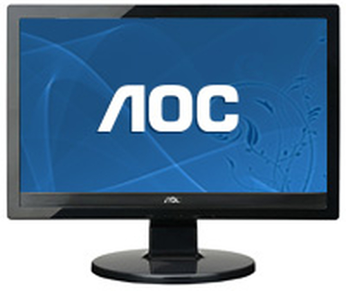 15.6" ЖК монитор AOC 1619swa (LCD,  1366x768,  D-Sub)