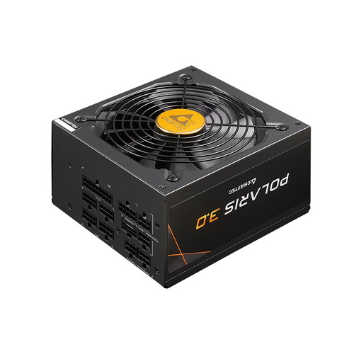 Блок питания Chieftec Polaris 3.0 PPS-1050FC-A3 (ATX 3.0, 1050W, 80 PLUS GOLD, Active PFC, 140mm fan, Full Cable Management, Gen5 PCIe) Retail