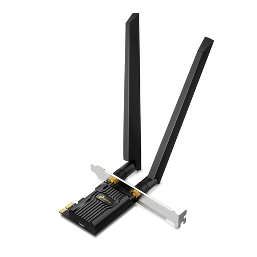 TP-Link Archer TXE72E AXE5400 Трехдиапазонный беспроводной PCI Express-адаптер Wi-Fi 6E  с  поддержкой  Bluetooth 5.3