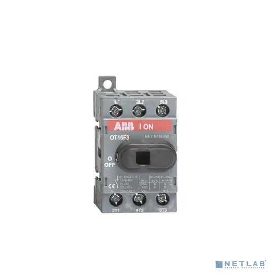 ABB 1SCA104811R1001 Рубильник OT16F3 3п с  рукояткой DIN (1SCA104811R1001)