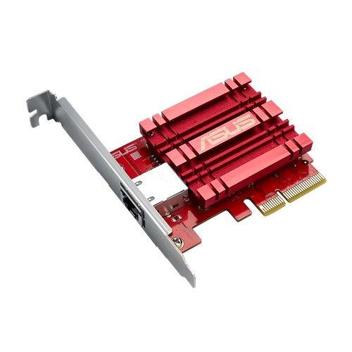 Сетевая карта Asus - XG-C100C, 10 Гб/с, RJ-45, 1-port, PCI Express x4, PCIe, XG-C100C