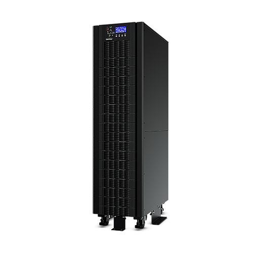 HSTP3T20KEBCWOB - Источник бесперебойного питания, CyberPower, HSTP3T20KEBCWOB, Трёхфазный (3Ф/3Ф), On-Line, 20кВА/18кВт, Батареи: 12Ач/40 шт. (не поставляются в комплекте), чёрный