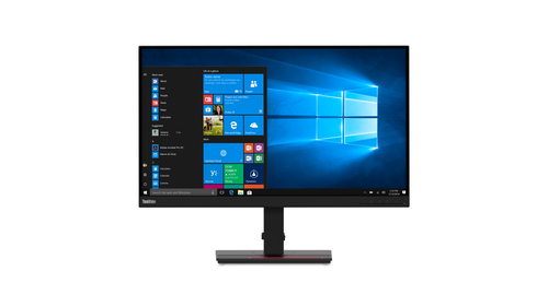 МОНИТОР 27" Lenovo ThinkVision T27h-20 Black с поворотом экрана  (IPS,2560x1440,4 ms,178°/178°,350 cd/m,1000:1,+HDM, +DP
