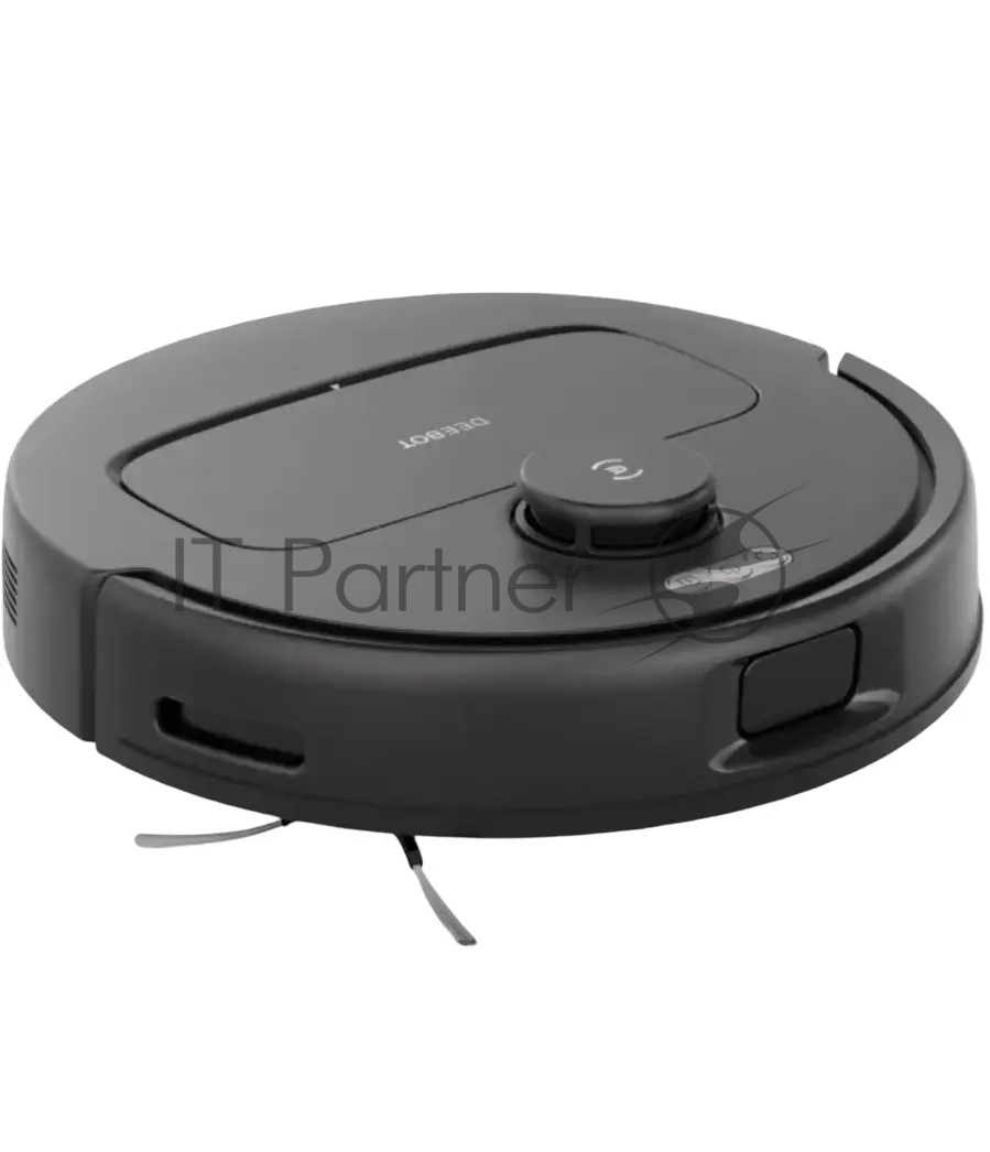 Робот-пылесос Ecovacs Deebot N20e Plus черный, 5200 мА*ч Li-Ion, уборка сухая/влажная, пылесборник контейнер 0.35 л