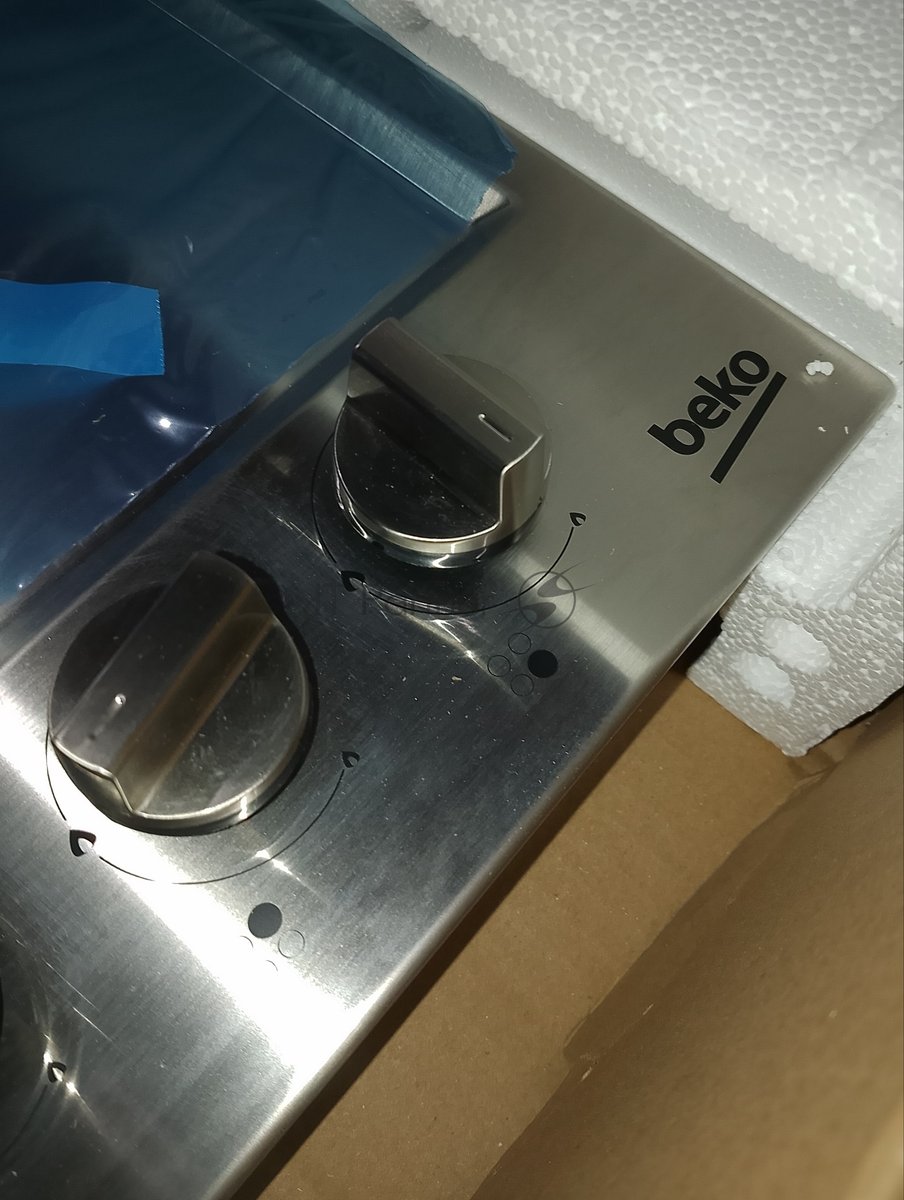 (Восстановленный) Варочная поверхность газовая BEKO HIYG 64225 SBO 8770223200 [Cм.описание!]