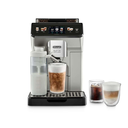 Кофемашина Delonghi Eletta Explore ECAM450.65.S 1450Вт серебристый