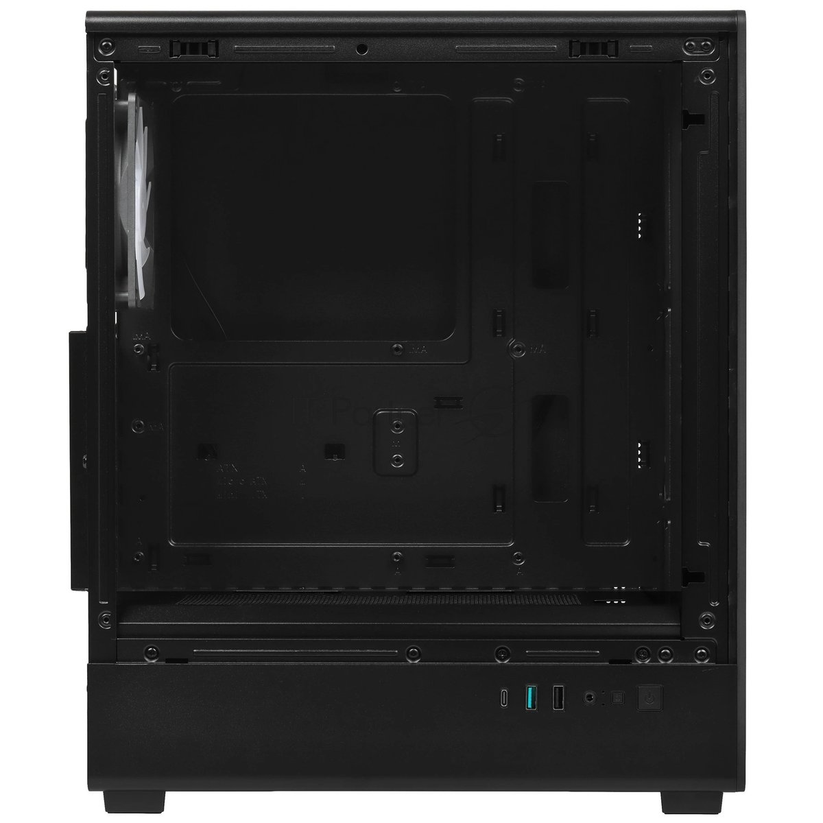 Корпус DeepCool CC550 4F, Midi-Tower, чёрный, 4 x 120 мм